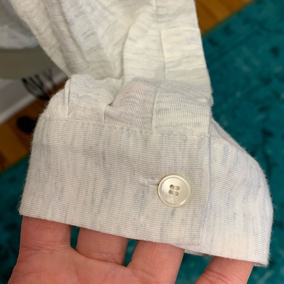 Derek Lam 10 Crosby Drape Front Top Oatmeal - Picture 6 of 12